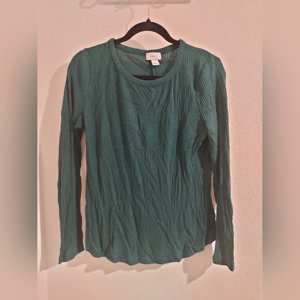 Old Navy dark green long sleeve small